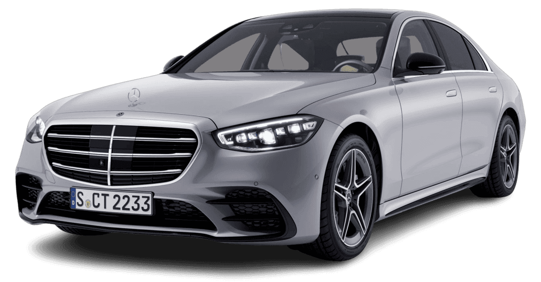 The fancy Mercedes-Benz S-Class