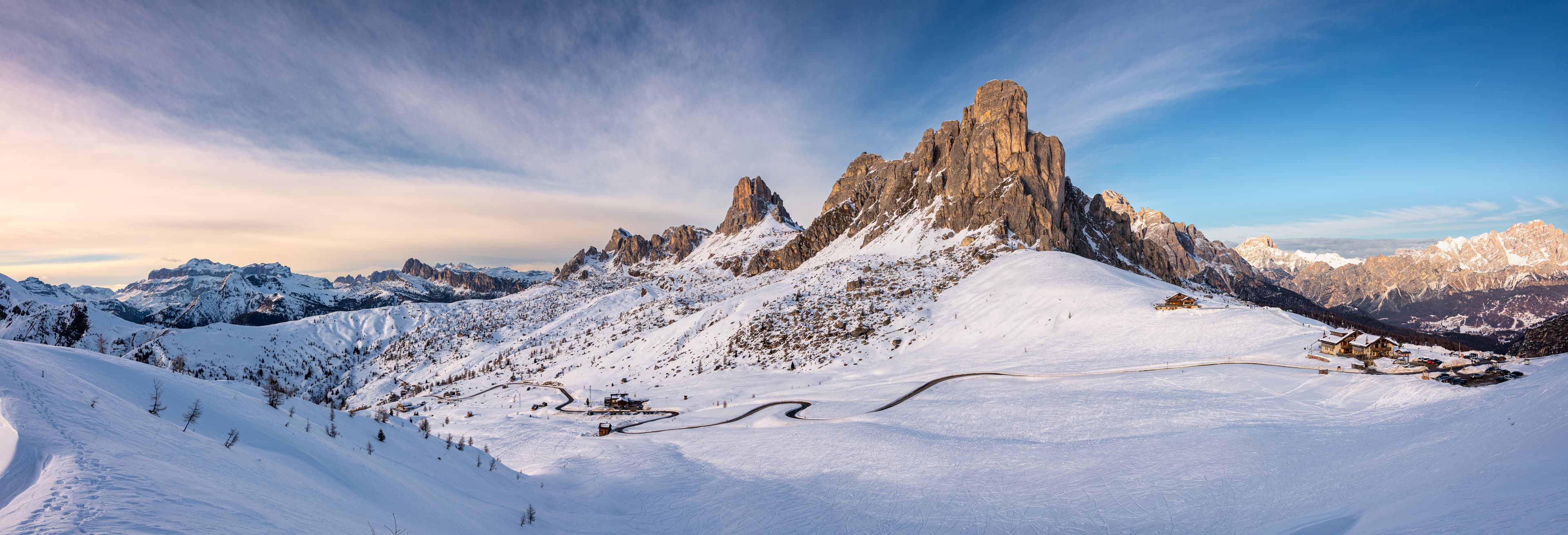 Italy luxury ski resort